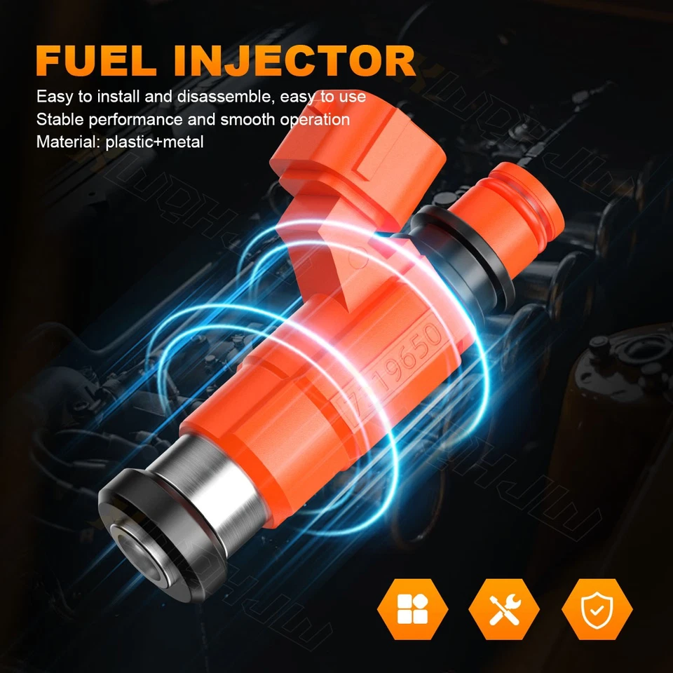 4×NEW Genuine Fuel Injectors Flow Matched For 2001-2005 Chrysler Sebring 3.0L - Image 2 of 4