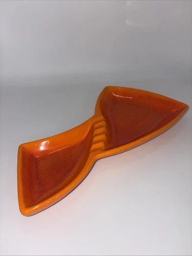 Vintage Royal Haeger Free Form Footed 13" Ashtray 129 USA 1961-64 Rare MCM