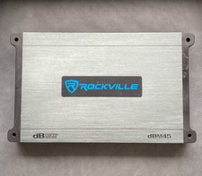 Rockville DBM45 4-Channel 2000w Peak/500w RMS Marine/Boat Amplifier Amp