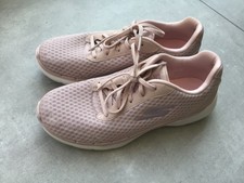 Sketches Air-Cooled goga mat go walk Memory Foam Sneakers lace up shoes UK 5 