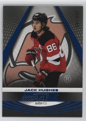 2025-26 Upper Deck Credentials Blue 56/199 Jack Hughes #5 1u30