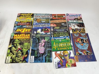 DC Comics Lot of 20 Issues Impulse Superman Batman Martian Manhunter Vertigo