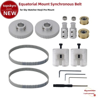Equatorial Mount Synchronous Belt Modification for Sky-Watcher Heq5 Pro Mount t1