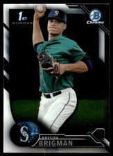 2016 Bowman Draft Picks & Prospects Chrome Bryson Brigman Seattle Mariners