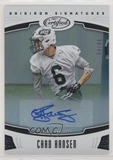 2017 Certified Gridiron Signatures 64/99 Chad Hansen #GS-CH Auto 0a3