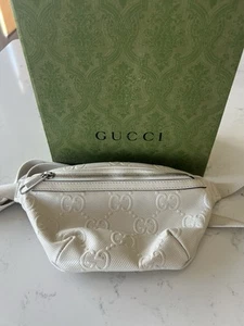 Sac ceinture Gucci blanc mystique