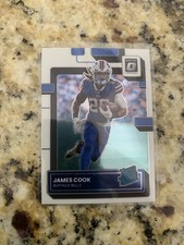 2022 Donruss Optic James Cook Rated Rookie Base RC #215 Bills