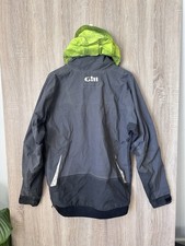 Gill Waterproof Smock Jacket XL Grey Sailing Fishing Coastal Hooded