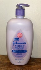 Discontinued Johnson  s Baby Bedtime Lotion Clinically Proven 27 FL OZ  90 FULL