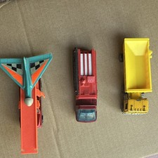 Hot Wheels Redline Sky Show w/plane, Fire Engine, Road King Mountain Mining