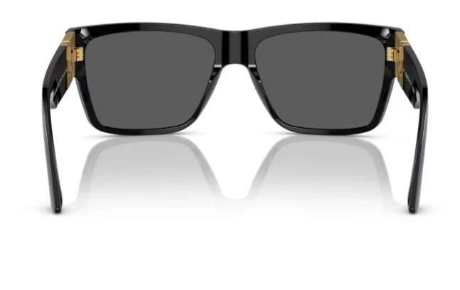 Очки солнцезащитные мужские Versace VE4296 черные/серые 59 мм - Изображение 4 из 4