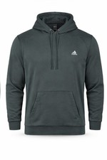 Adidas Hoodie Men  s Large Green Pullover Kangaroo Pocket Sweatshirt NWT