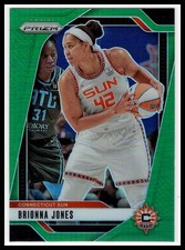 Brionna Jones 2024 Panini Prizm WNBA Green Prizm Connecticut Sun