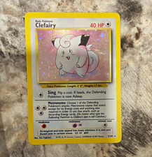 Wizards of the Coast Clefairy 5/102 Base Set Holo Rare Unlimited 1999 ENG 40HP