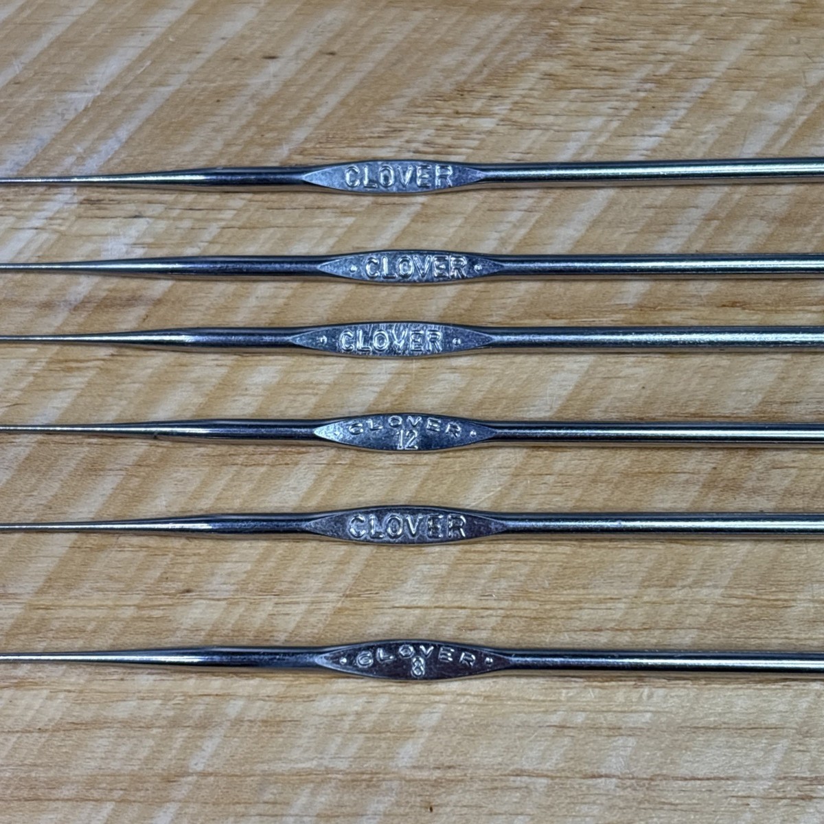 Vintage Lot Of 6 Clover Crochet Hooks | eBay