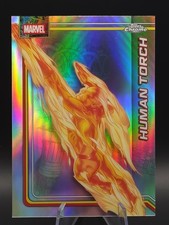 2026 Topps Chrome Marvel Comics Refractor #51 Human Torch