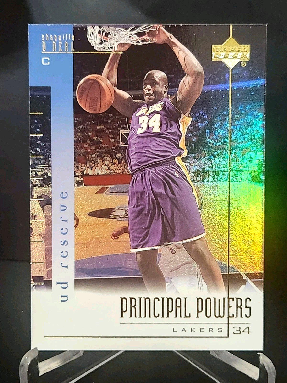 2000-01 Upper Deck Reserve - Principal Powers Shaquille O'Neal Lakers #PP1