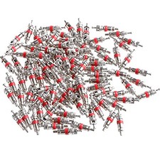200Pcs Premium Tyre Tire Valve Cores - Valve Stem Core Part Replacement,