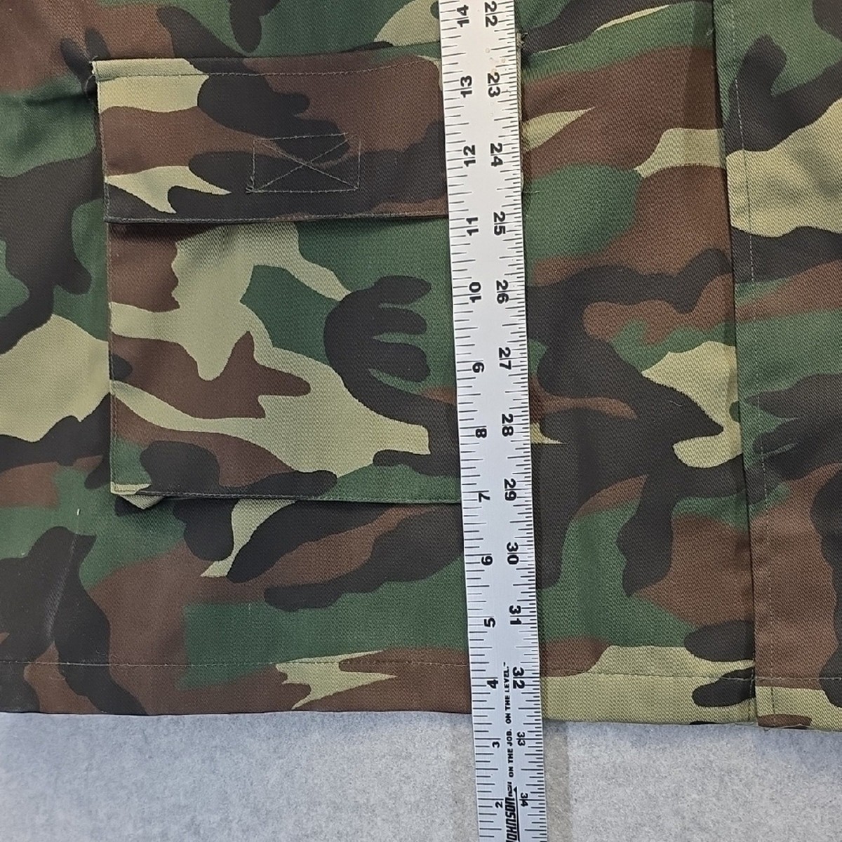 TRU TRUST USA Camo Military-Style Field Jacket Men’s Size L View 5