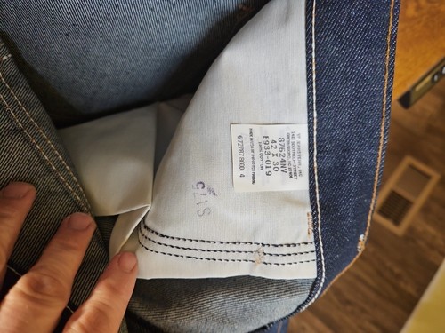 Neu mit Etikett Rustler Herrenjeans 42 x 30 normale Passform Bootcut extra schwer Denim - Bild 5 von 6