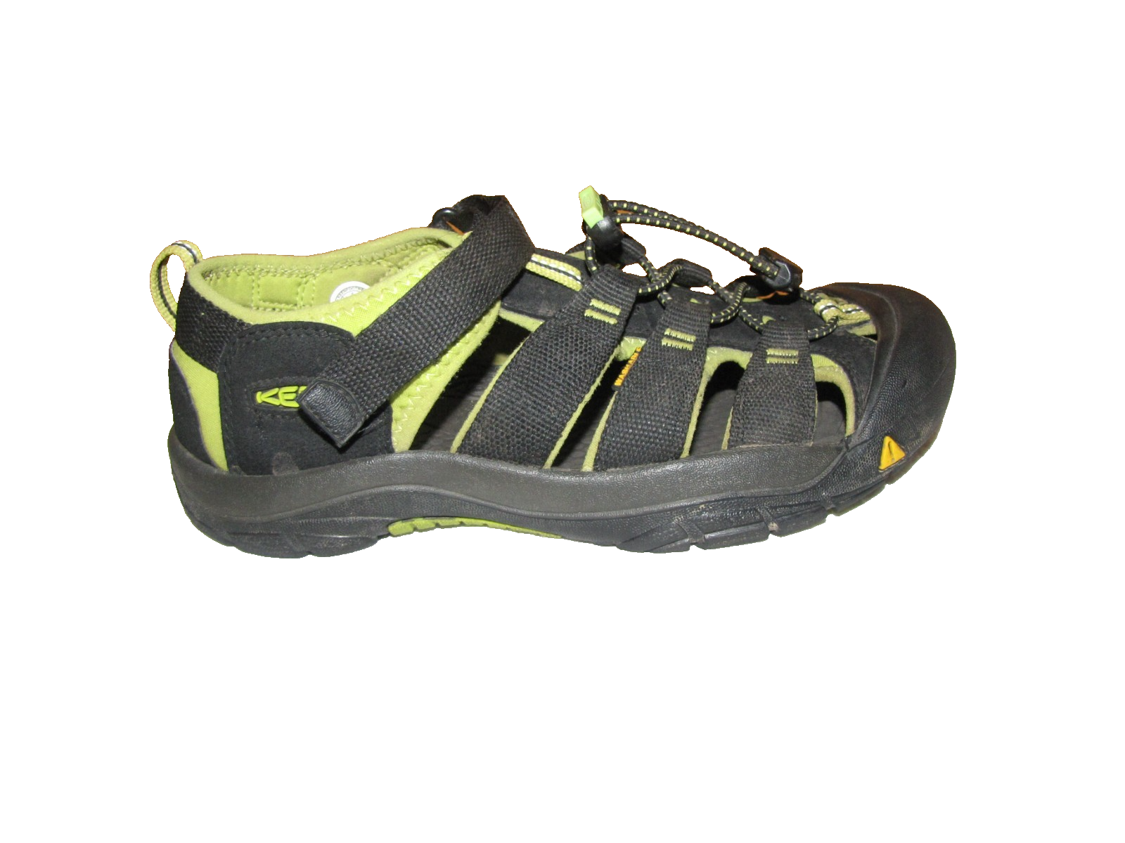 SANDALI SPORTIVI IMPERMEABILI KEEN NEWPORT H2 RAGAZZO GIOVENTÙ BELLI NERI E VERDI TAGLIA 5