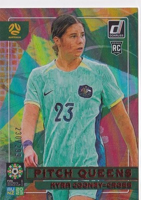 2023 Donruss FIFA Women s World Cup Red 2 Kyra Cooney-Cross PITCH QUEENS 230/299