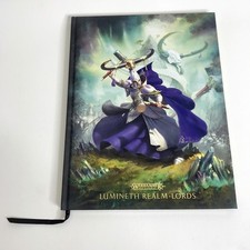 Warhammer Age Of Sigmar LUMINETH REALM-LORDS Hardcover Order Battletome