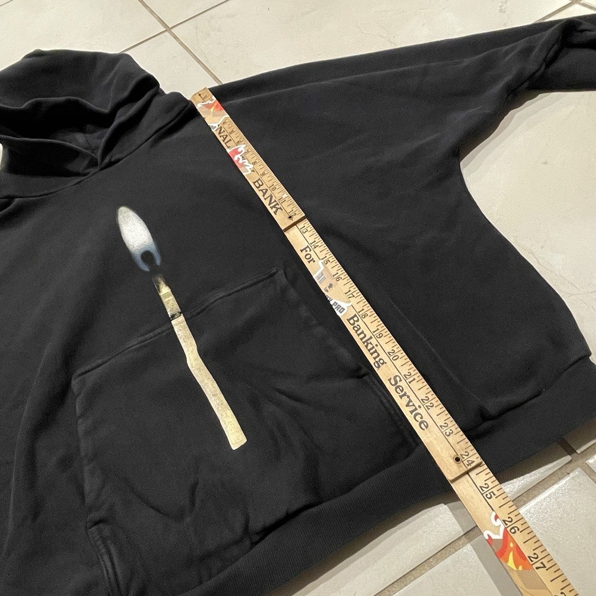 トップス Yeezy DONDA Lit Match Hoodie Kanye West Yeezy Donda 2 Lit Match Hoodie 2022 Large | eBay