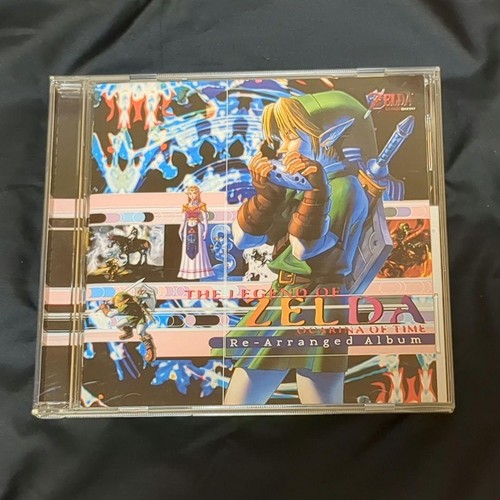 The Legend Of Zelda Ocarina Time Rearrange Album Koji Kondo Game CD 5Y