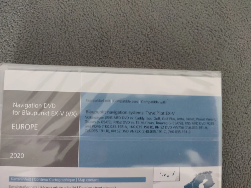 Navigation DVD RNS MFD 2 DVD und RNS2 DVD EUROPA 2020 FINAL UPDATE DVD NEU - Bild 3 von 4