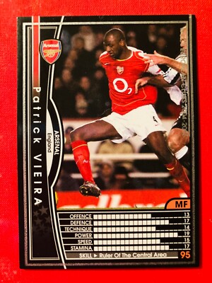 2004-05 Panini WCCF European Clubs Arsenal base card - Pick a