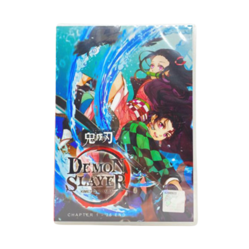 DVD Demon Slayer Kimetsu Yaiba Complete Series Vol.1-26 End ENG Dubb Subs Region - Picture 5 of 6