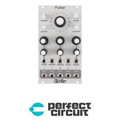 Qu-Bit Electronix Pulsar Burst Generator (Silver) EURORACK NEW PERFECT CIRCUIT