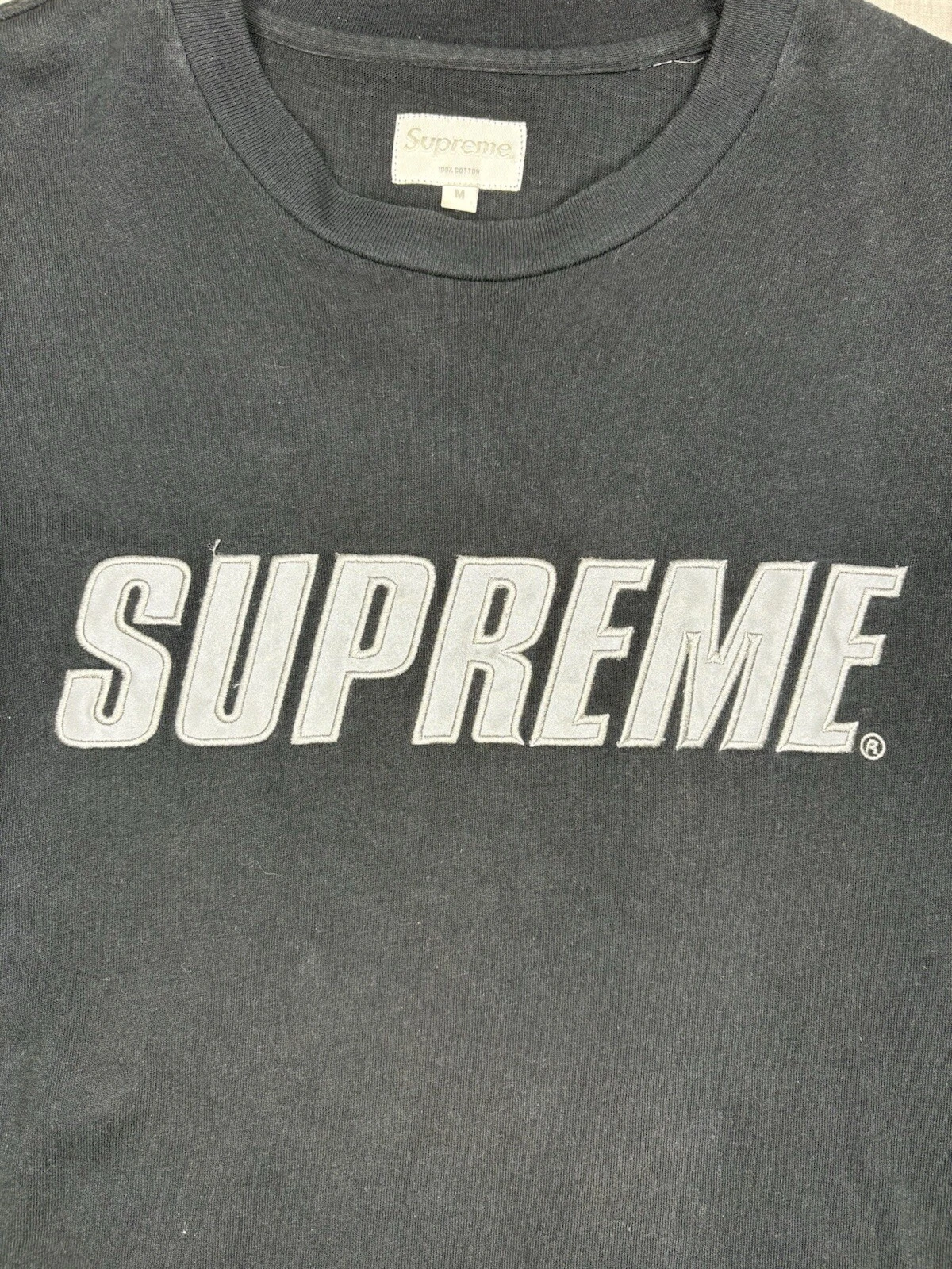 Haut Supreme Trademark LS FW 19 taille Medium 