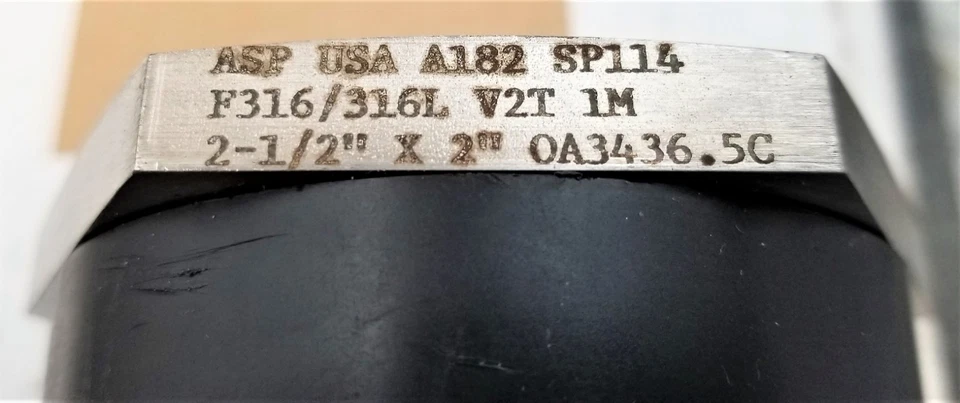 2-1/2 x 2 in. Threaded Class #1000 316 Stainless Steel Forged Pipe Bushing [D1B4 - Image 2 of 4