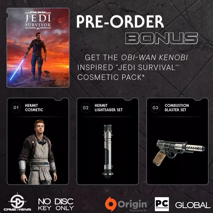 Star Wars Jedi: Fallen Order preorder bonuses have been unlocked