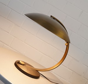 Hillebrand Messing Design Lampe Tischlampe Tich Leuchte Pilzleuchte 50er Jahre Ebay
