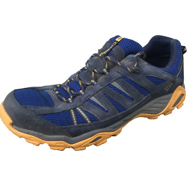 Columbia Men Size 13 Shoes Blue Yellow Gray Omni-Grip Trail  display picture 1