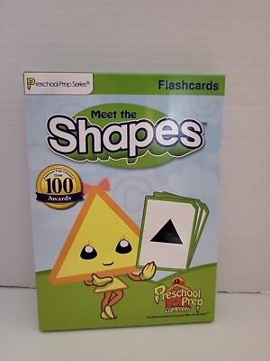 Preschool Prep Series Meet The Shapes Flashcards 7.5"x 5.5" Cards | eBay