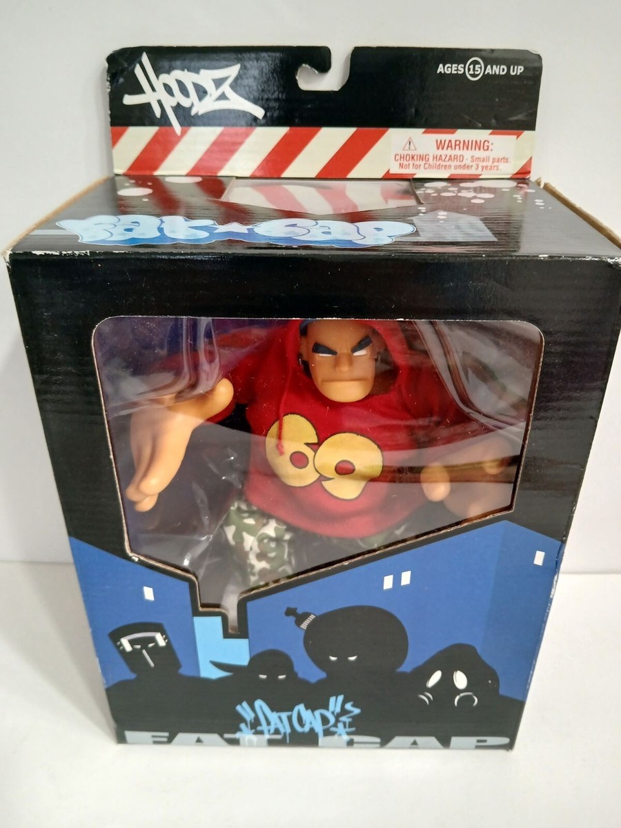 Mezco Fat Cap Figure in Box - Graffiti Artist Urban Vinyl Hip Hop