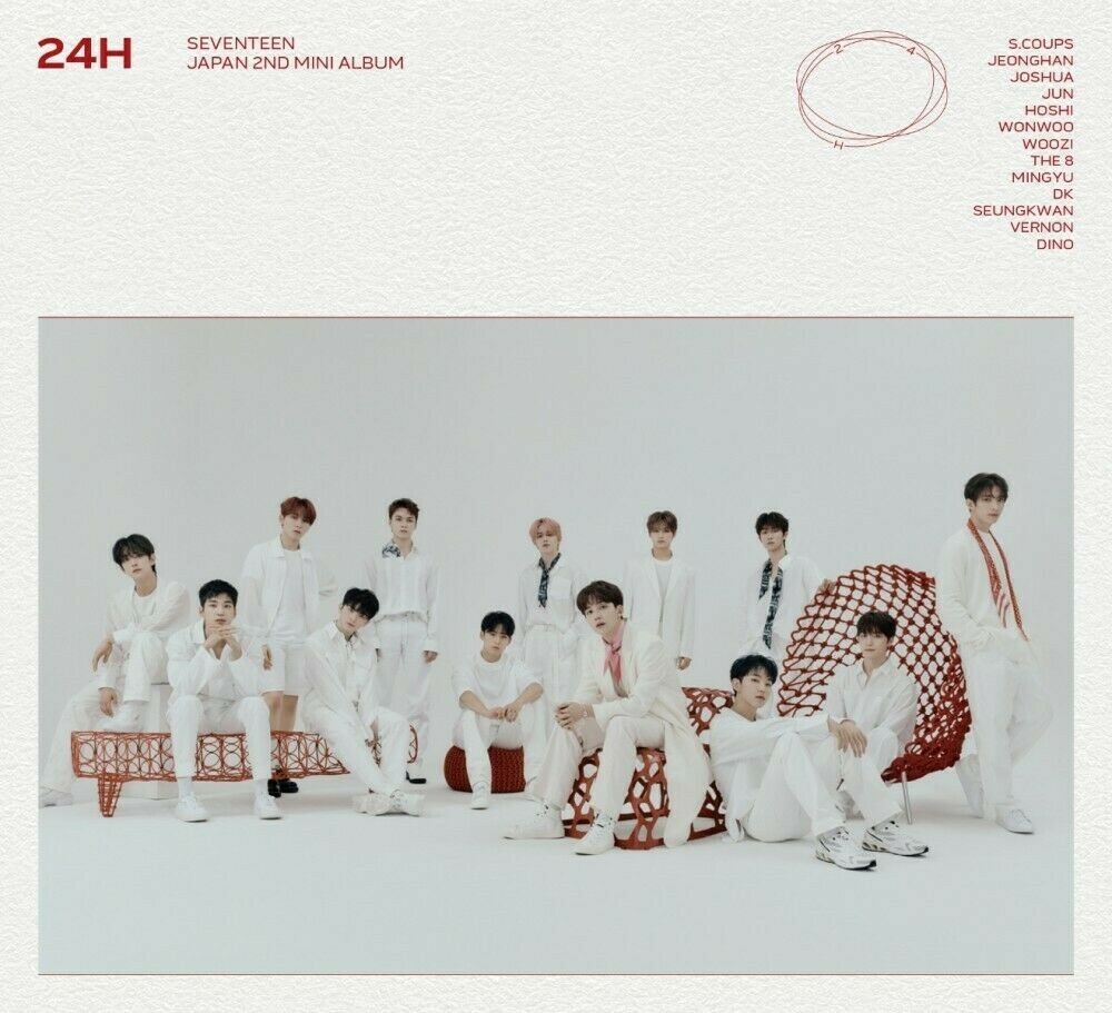 SEVENTEEN 24H First Limited Edition Type B CD Photobook Card