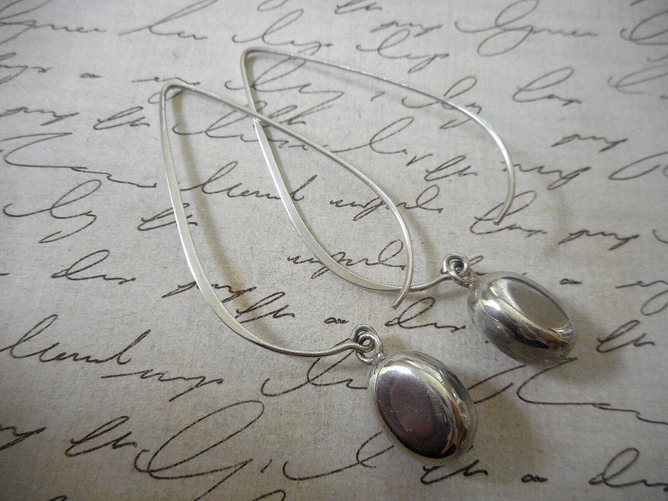 Silpada Sterling Silver Threader Earrings With Dangle 39T2 - Image 2 of 4