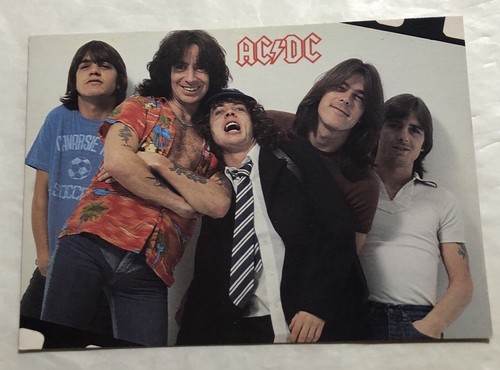 AC/DC Band Postcard (Z2) | eBay