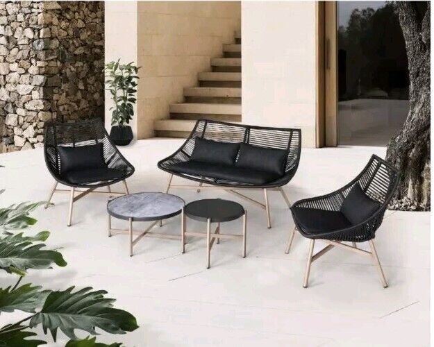 Patio Mimosa Chairs Bunnings Outdoor Furniture Wicker Butterfly