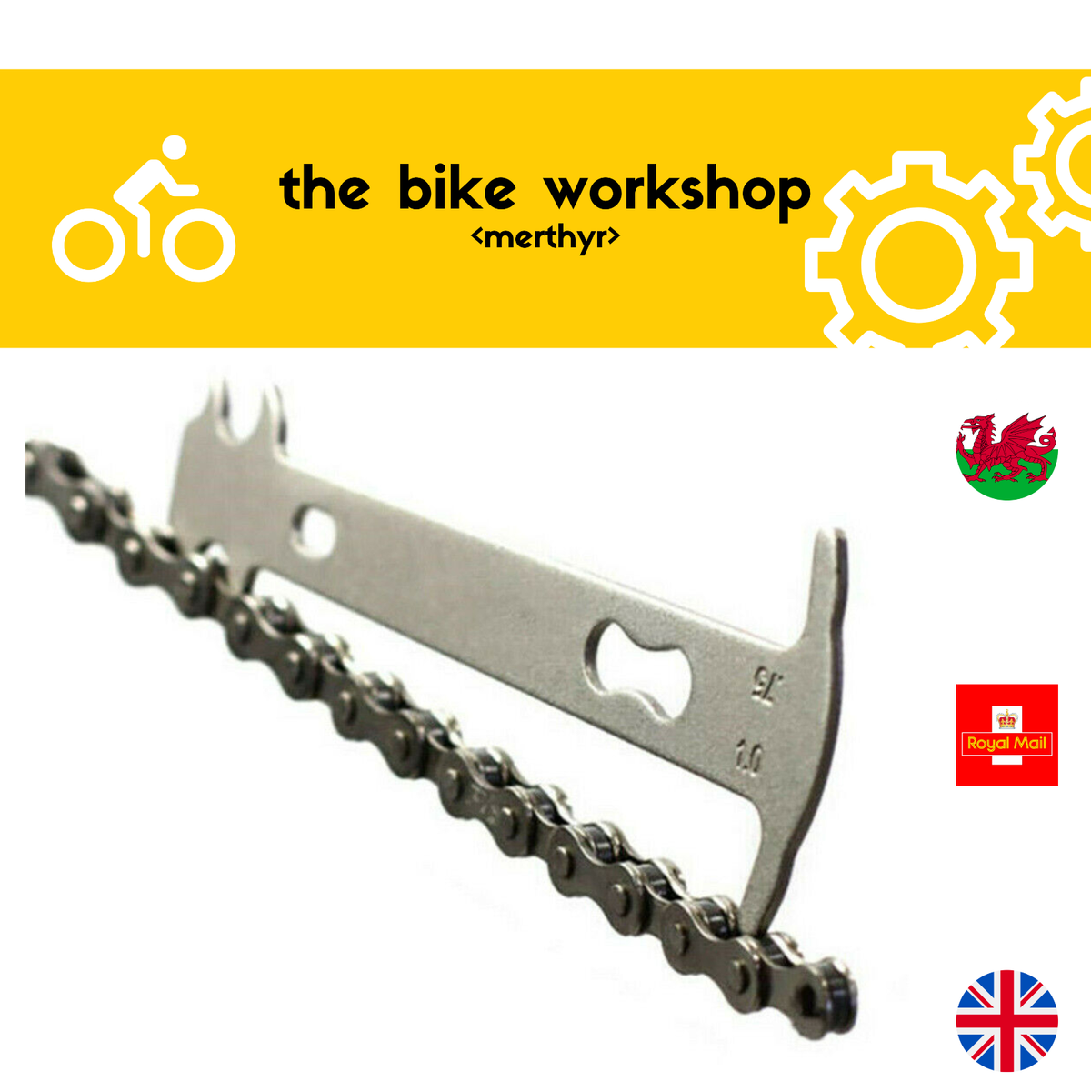 How To Measure Bike Chain Stretch BIKE CHAIN CHECKER WEAR TOOL