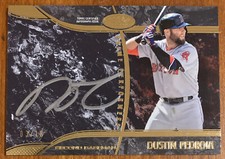 Dustin Pedroia🔥2016 Topps Tier One Prime Performers Auto #PP-DP 3/10 NM Red Sox