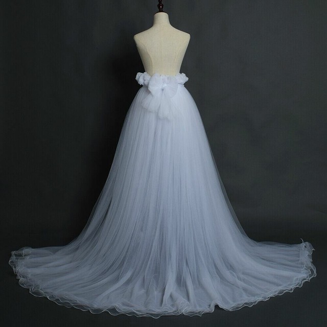 detachable overskirt