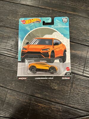 Hot Wheels Lamborghini Urus 1:64 Car - Orange (HCK16)
