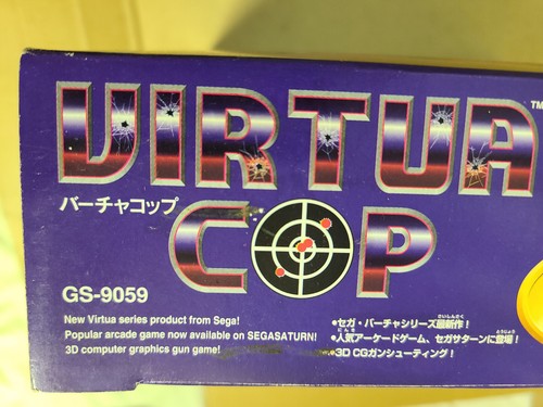 VIRTUA COP 1 2 + VIRTUA GUN 2 Controllers Sspecial Pack Set SEGA SATURN Japan - Picture 18 of 24