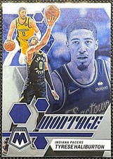 Tyrese Haliburton 2022-23 Panini Mosaic Montage #30 - Pacers